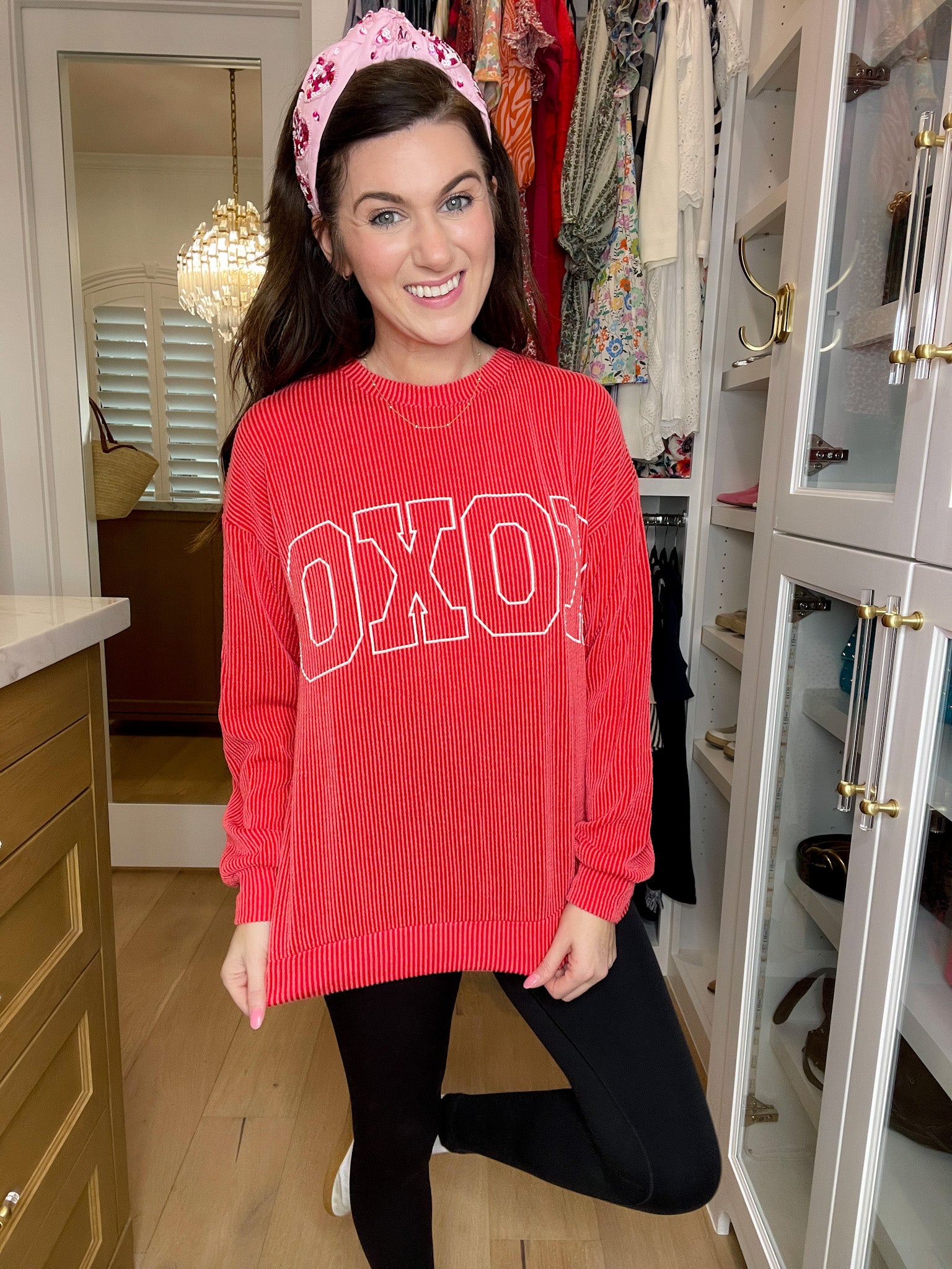 XOXO Corded Pullover