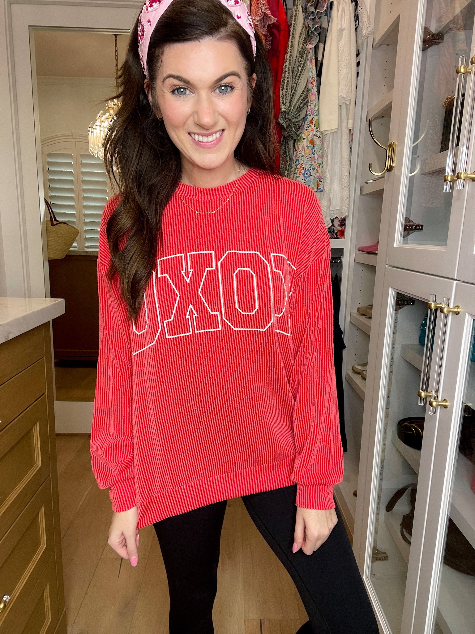 XOXO Corded Pullover