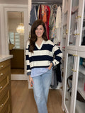 Newport Stripe Layered Top