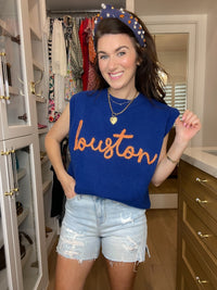 H-Town Tinsel Sweater Vest