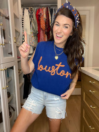 H-Town Tinsel Sweater Vest