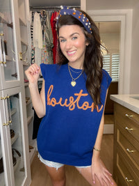 H-Town Tinsel Sweater Vest