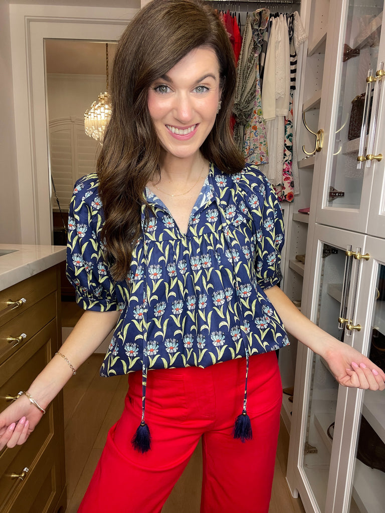 Midnight Meadow Top