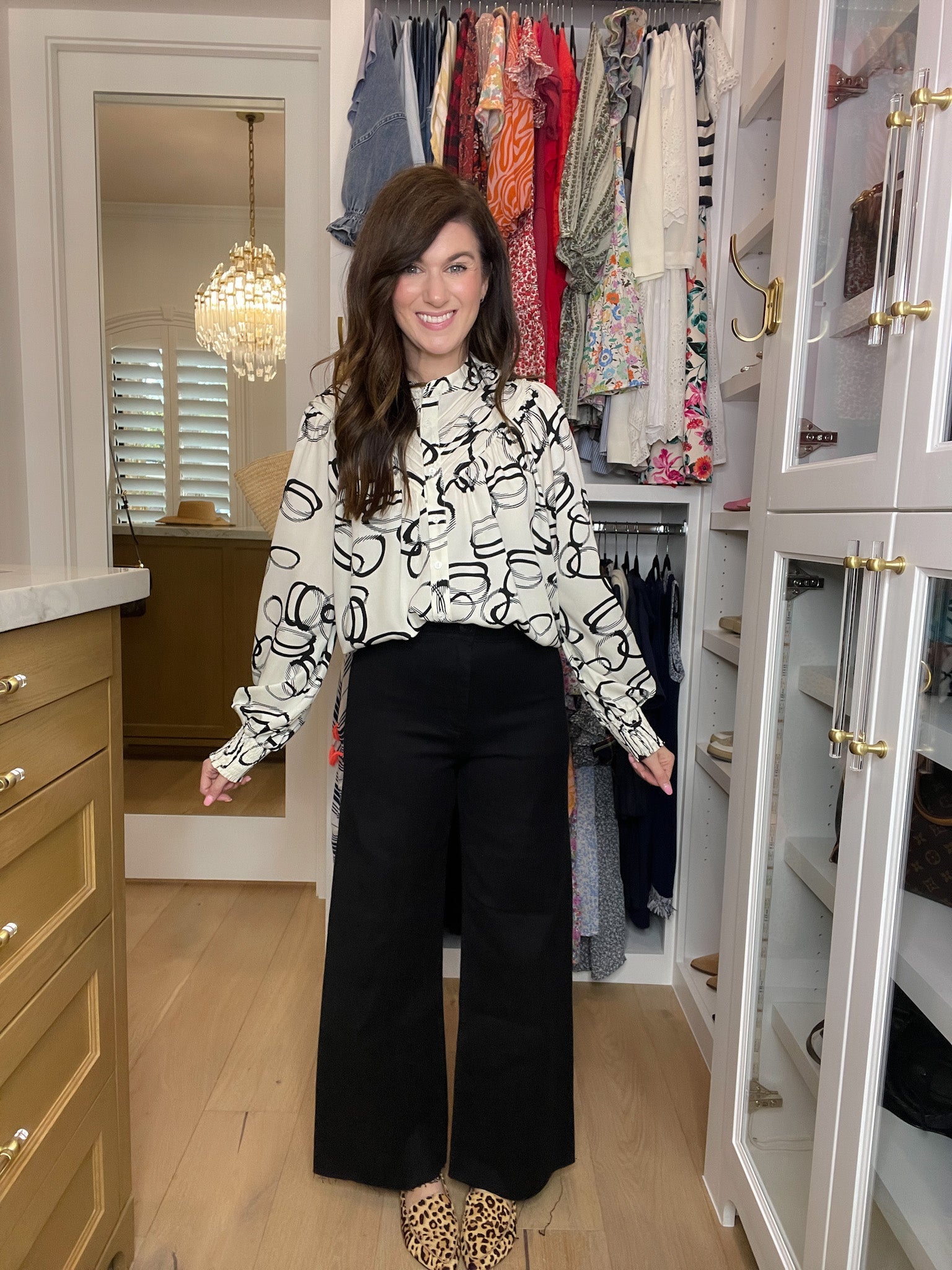 Common Ground Wide Leg Jeans in Black