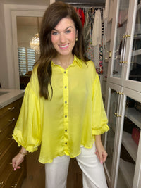 SALE! Little Miss Sunshine Button Down *Final Sale*