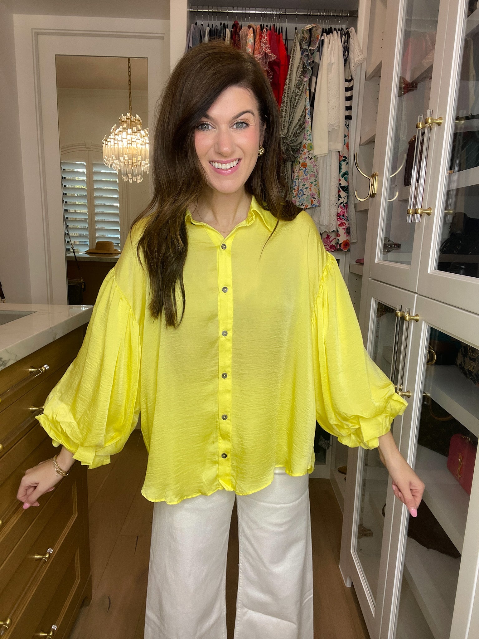 SALE! Little Miss Sunshine Button Down *Final Sale*
