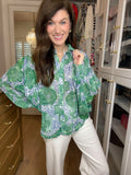 Spring Whimsy Button Down