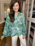 Spring Whimsy Button Down