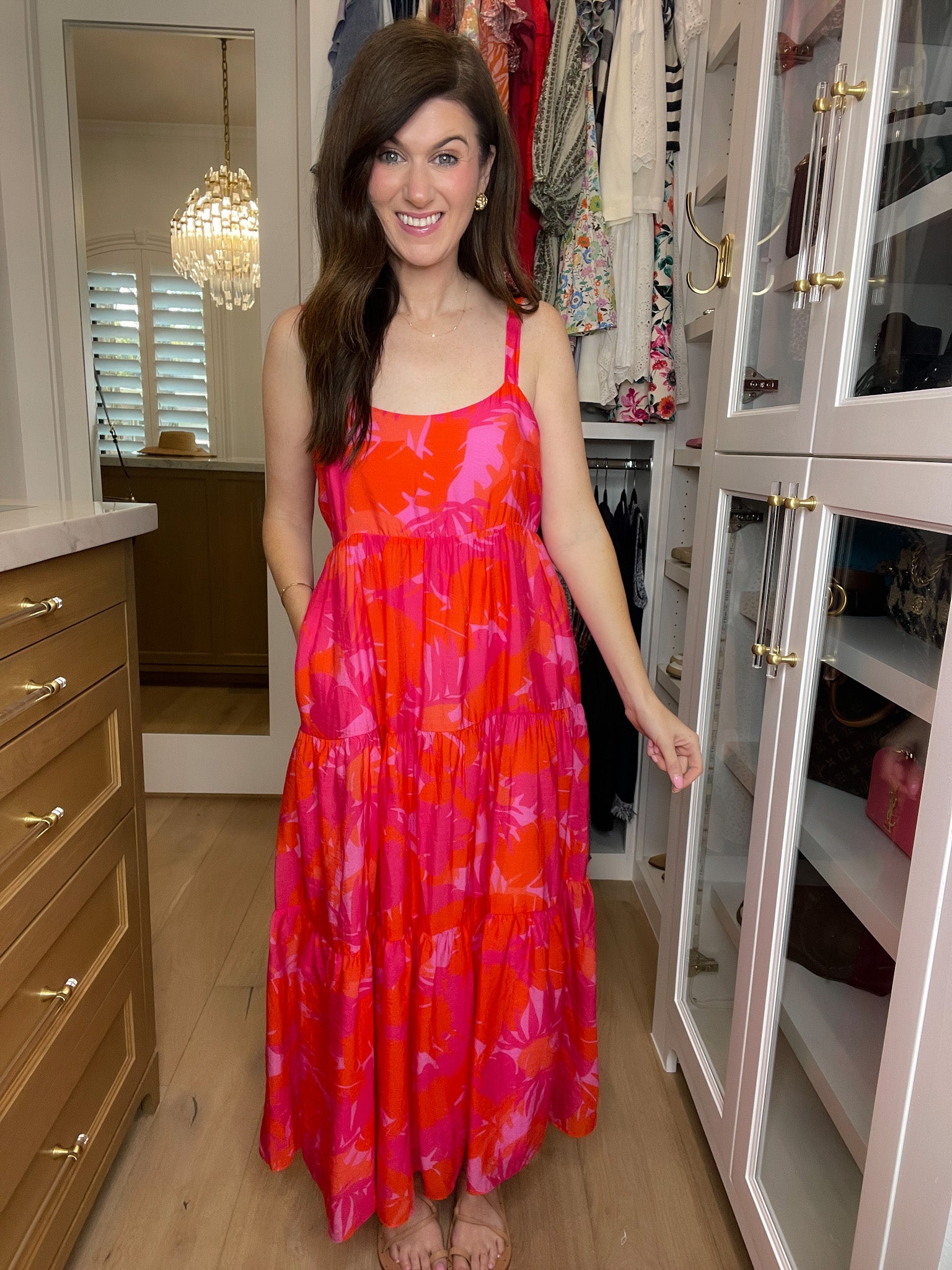 Tropical Glow Maxi Dress