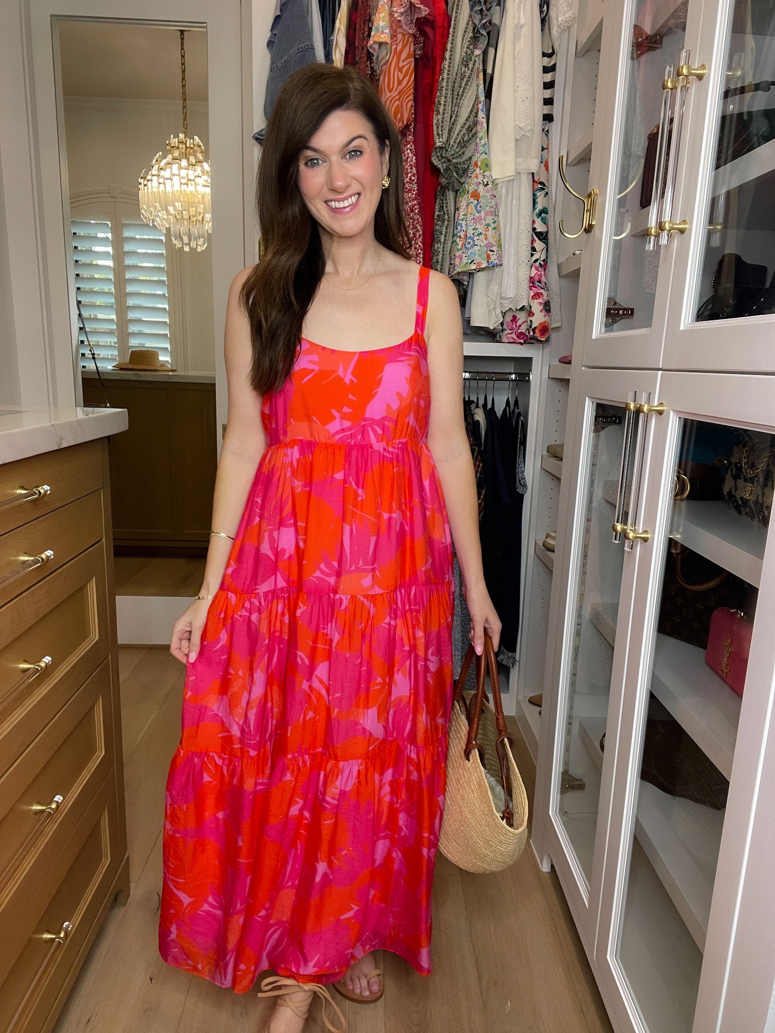 Tropical Glow Maxi Dress