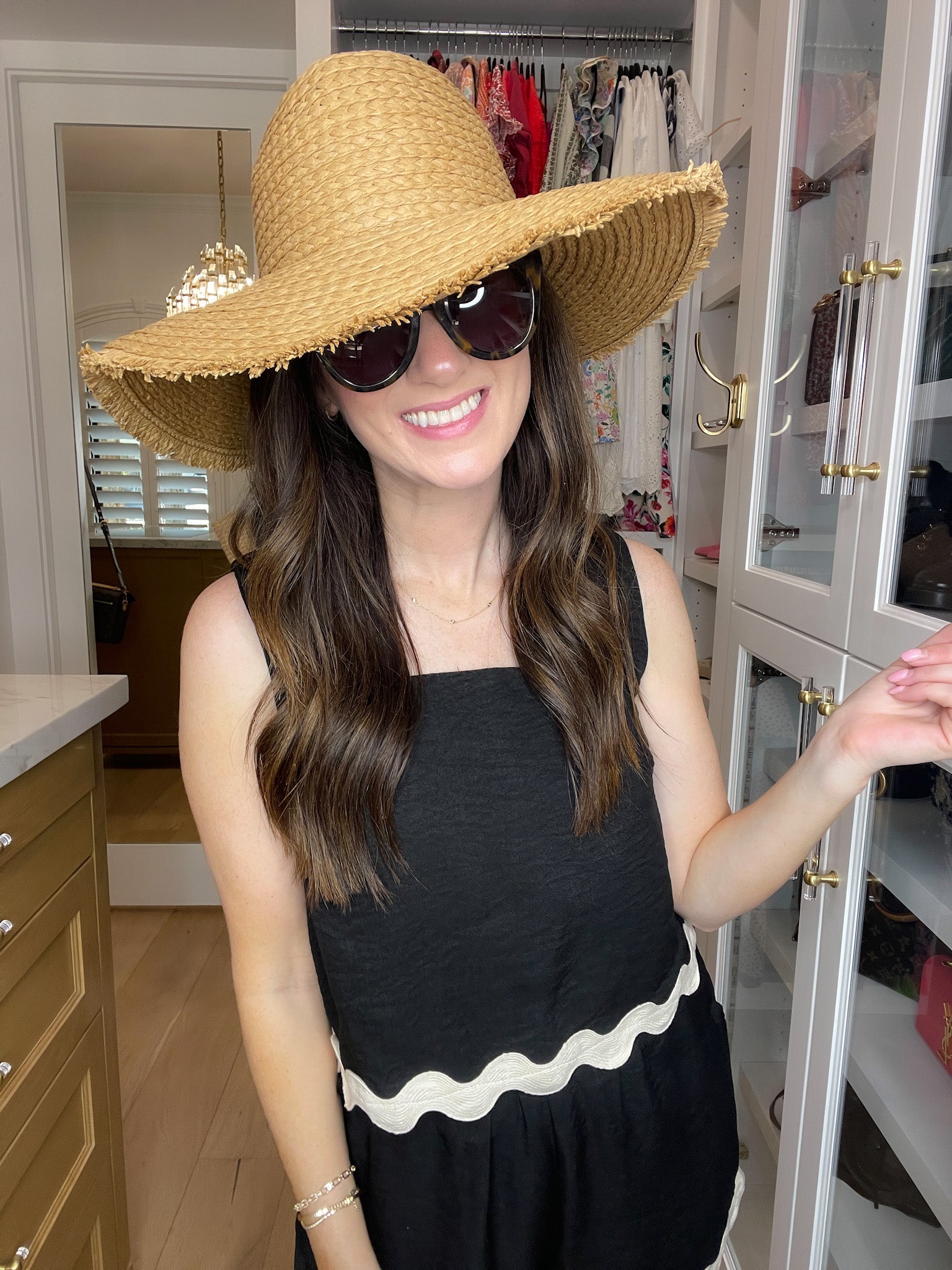 No Shade Straw Hat *Final Sale*