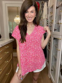 Love Language Top in Pink