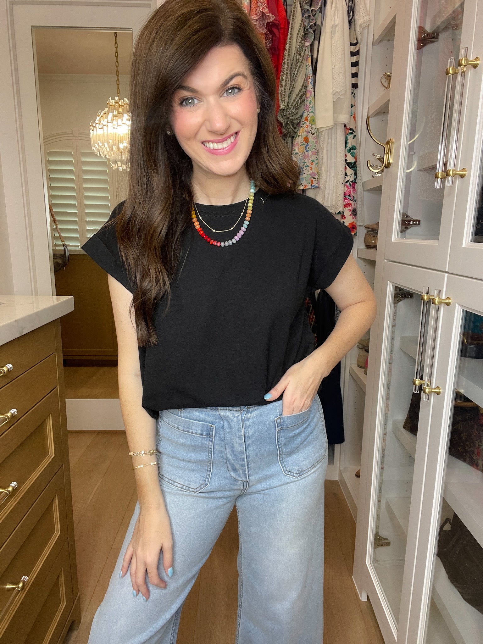 *BELLES & DOORBUSTER* Easy Days Rolled Sleeve Tees *Final Sale*