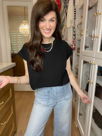 *BELLES & DOORBUSTER* Easy Days Rolled Sleeve Tees *Final Sale*