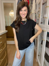 *BELLES & DOORBUSTER* Easy Days Rolled Sleeve Tees *Final Sale*