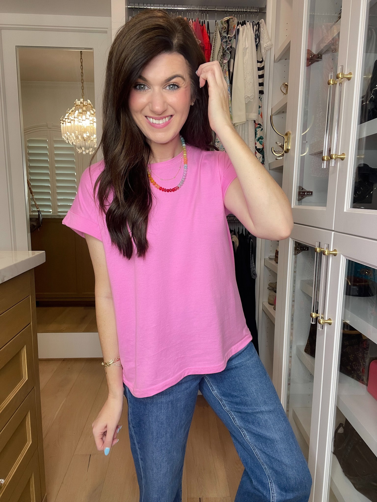 *BELLES & DOORBUSTER* Easy Days Rolled Sleeve Tees *Final Sale*