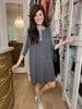 Spotted in Comfort Raglan Dress