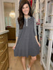 Spotted in Comfort Raglan Dress