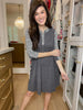 Spotted in Comfort Raglan Dress