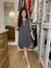 Spotted in Comfort Raglan Dress