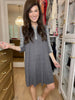 Spotted in Comfort Raglan Dress