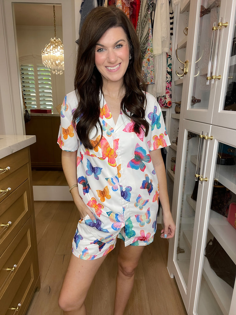 Chasing Butterflies Pajama Set