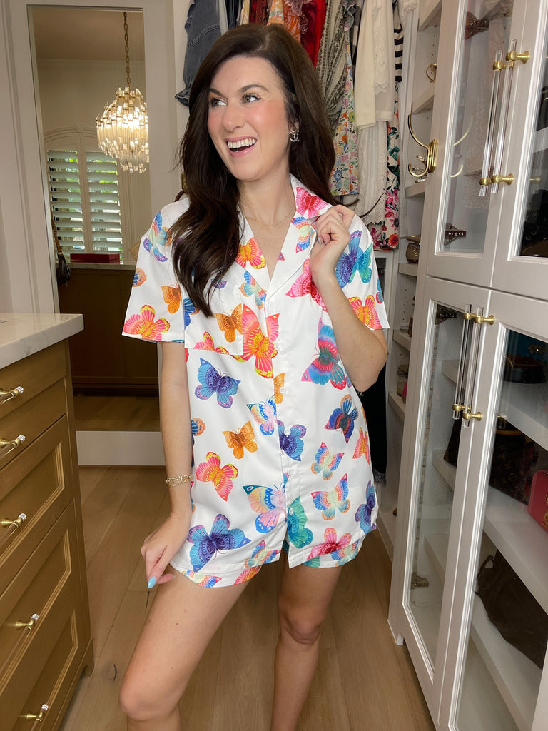 Chasing Butterflies Pajama Set