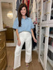 Common Ground Wide Leg Jeans in White