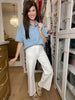 Common Ground Wide Leg Jeans in White