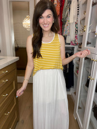 *BELLES & DOORBUSTER* In Line Tank in Multiple Colors *Final Sale*