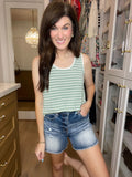 *BELLES & DOORBUSTER* In Line Tank in Multiple Colors *FINAL SALE*