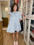 Frill Seeker Denim Dress
