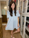 Frill Seeker Denim Dress