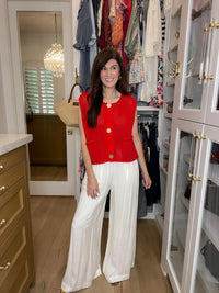 Cherry Baby Knit Vest