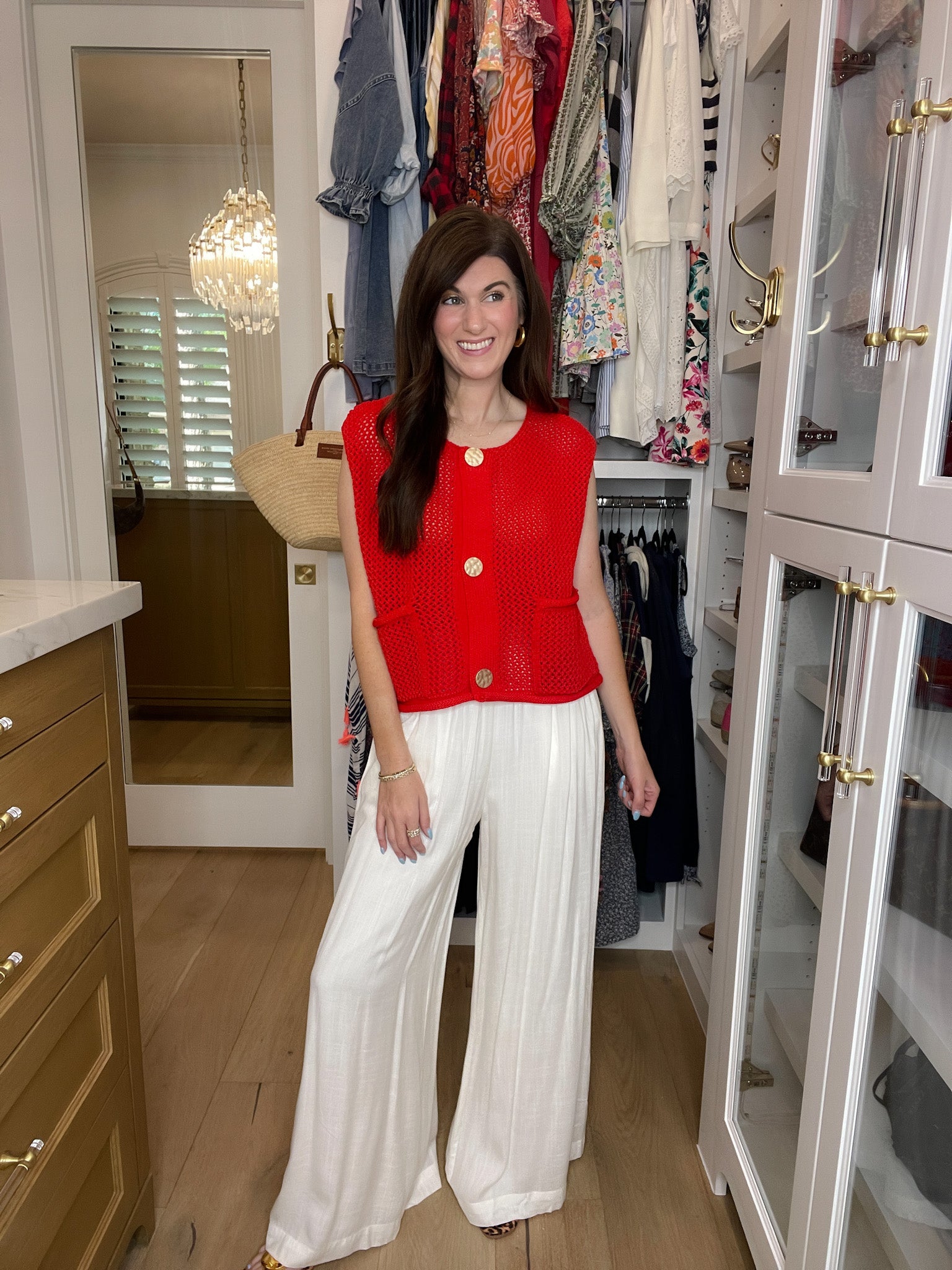 Cherry Baby Knit Vest