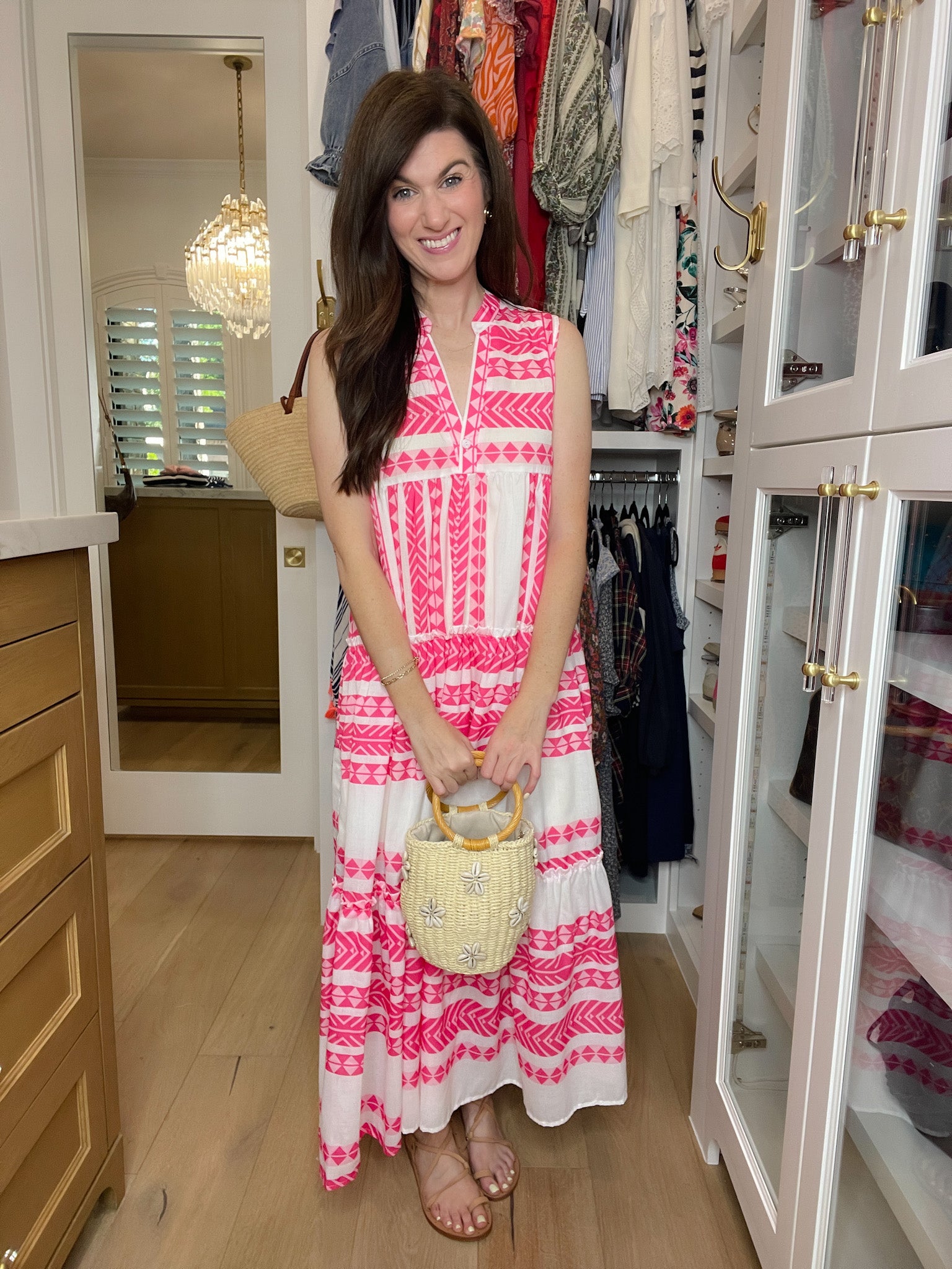 Riviera Charm Maxi Dress