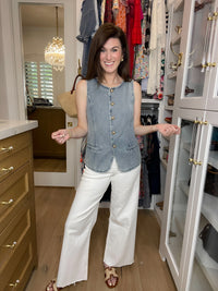 Palm Beach Patio Denim Vest