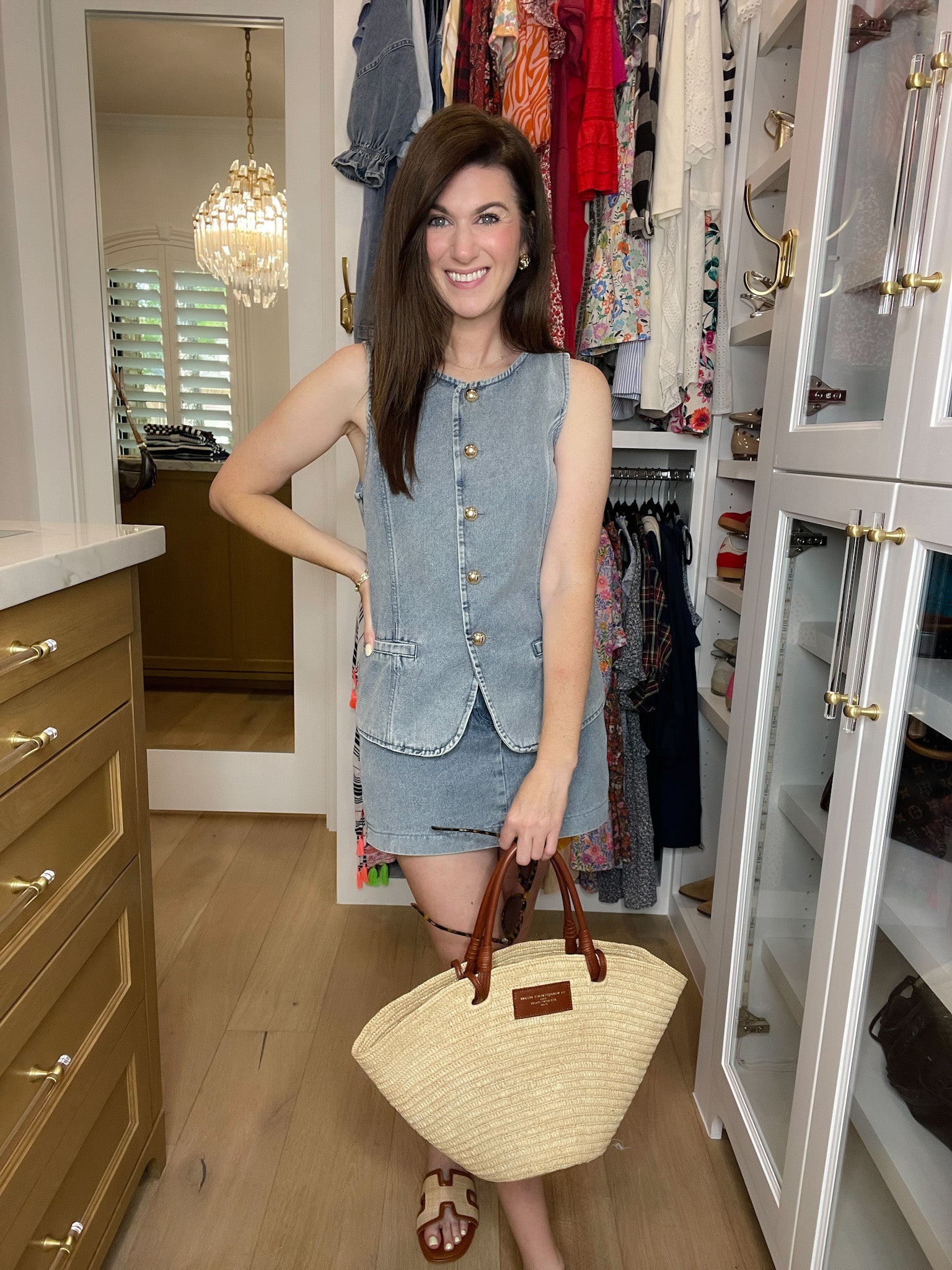 Palm Beach Patio Denim Vest