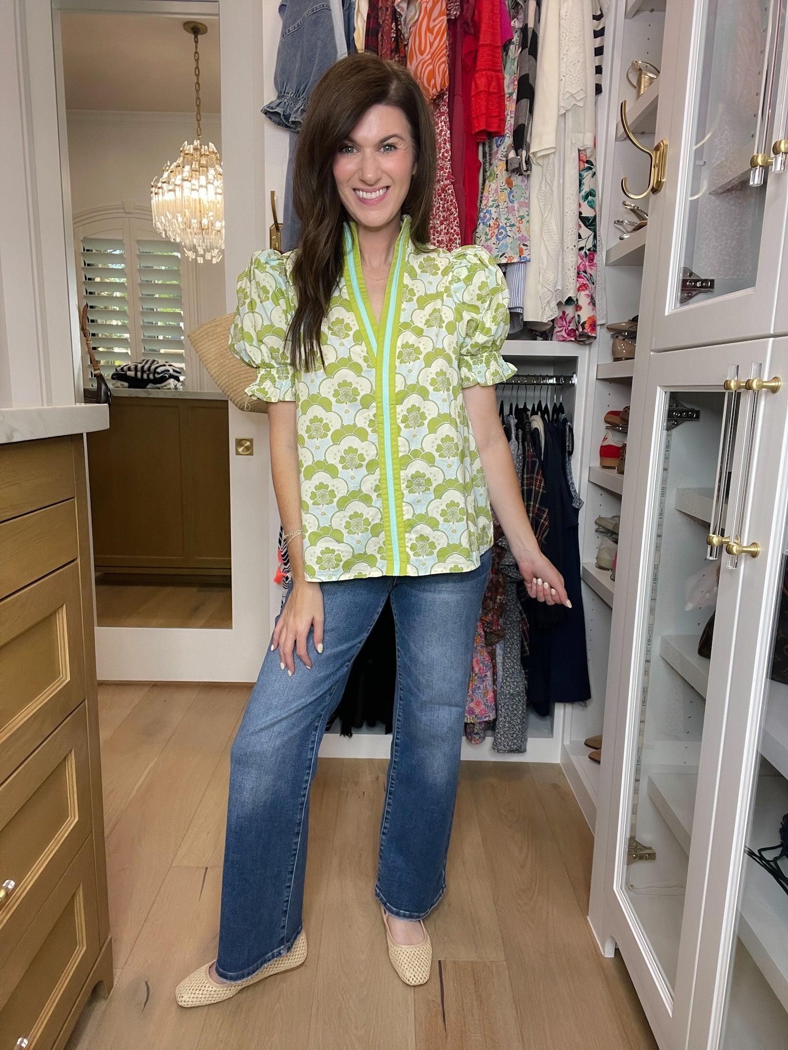 Risen Clarke High Rise Straight Leg Jeans