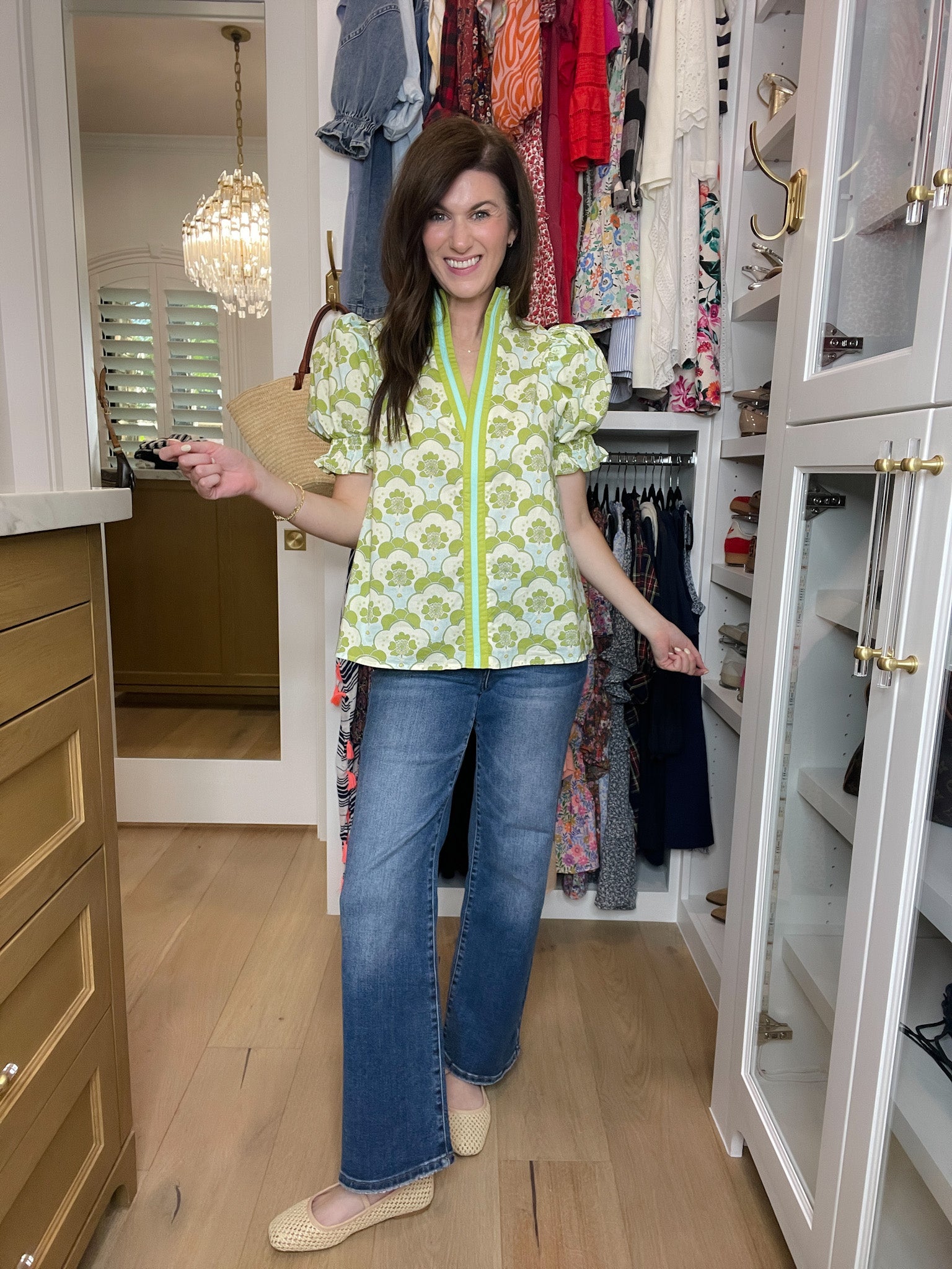 Risen Clarke High Rise Straight Leg Jeans