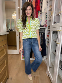 Risen Clarke High Rise Straight Leg Jeans