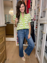 Risen Clarke High Rise Straight Leg Jeans