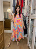 Island Bloom Tiered Maxi Dress