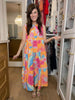 Island Bloom Tiered Maxi Dress