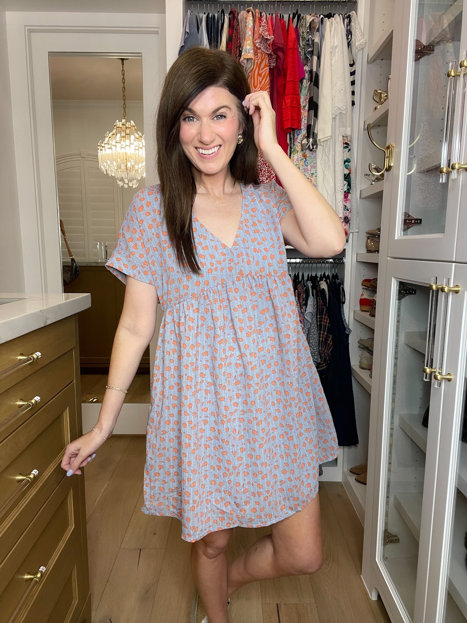 Coastal Dot Dress