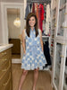 Sunlit Shoreline Embroidered Dress