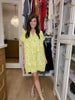 Twist of Lime Shift Dress