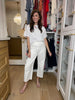 Columbia White Barrel Jeans