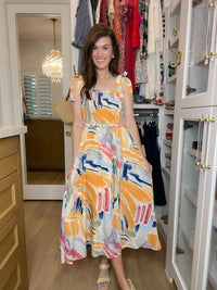 Picture Perfect Vacation Midi Dress