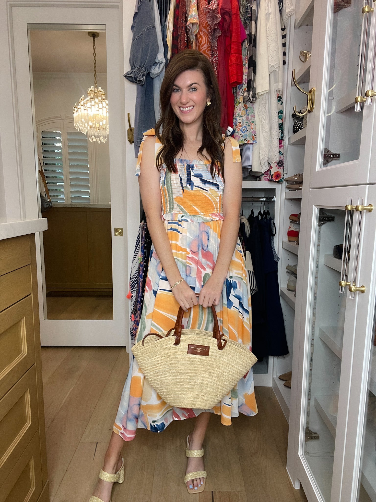 Picture Perfect Vacation Midi Dress